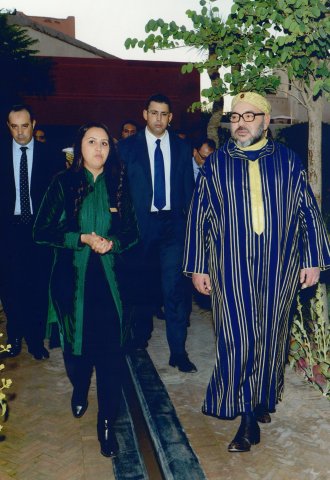 A Royal Visit to Le Jardin Secret in Marrakech