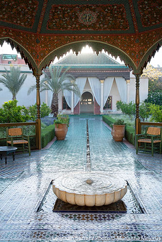 L architecture : Le Jardin Secret Marrakech